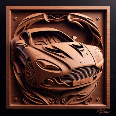 3D модель Aston Martin DB AR1 (STL)